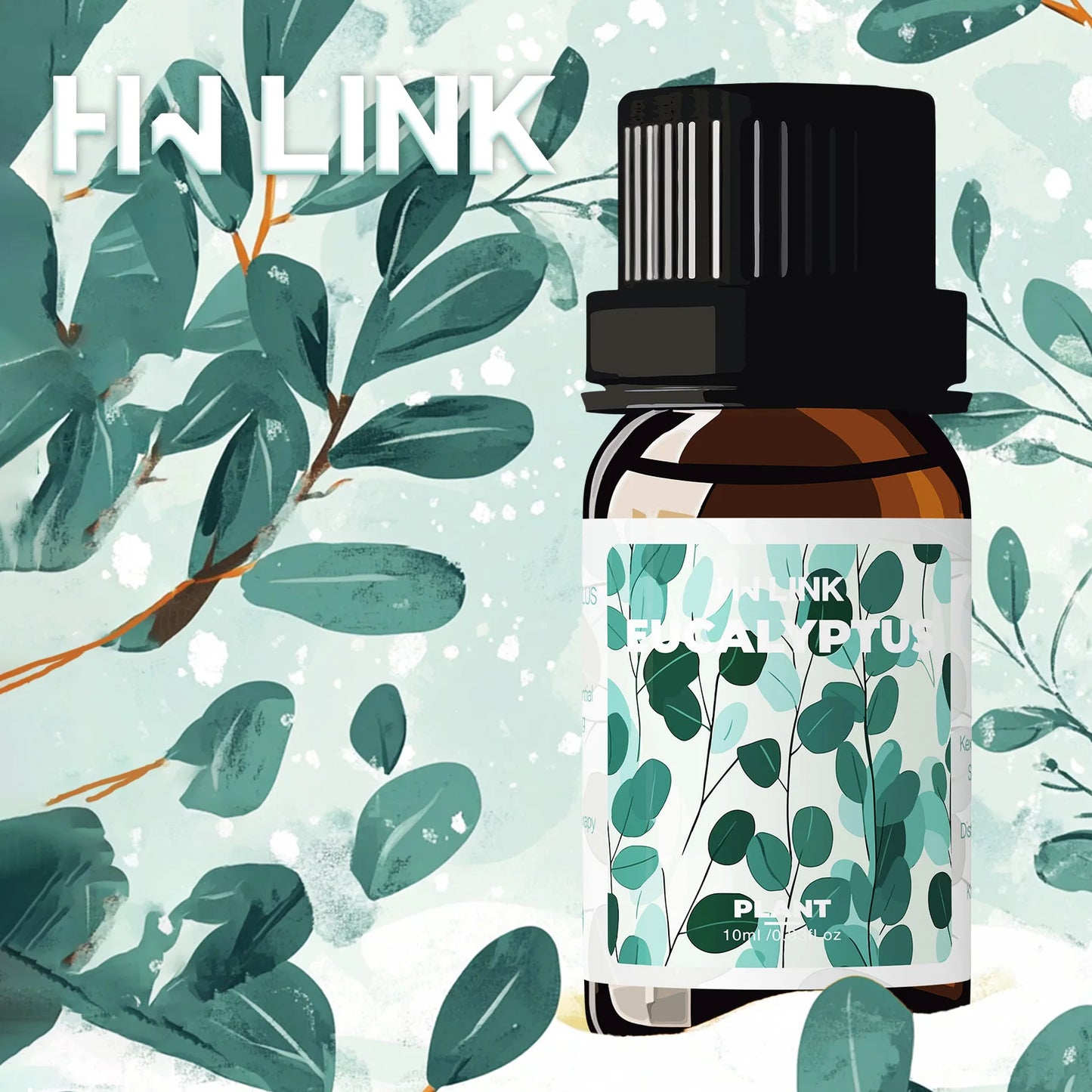 Eucalyptus Essential Oils 10ml Eucalyptus Oil For Diffusers,Hair,Skin Care,Aromatherapy,Body Massage,Soap And Candle Making