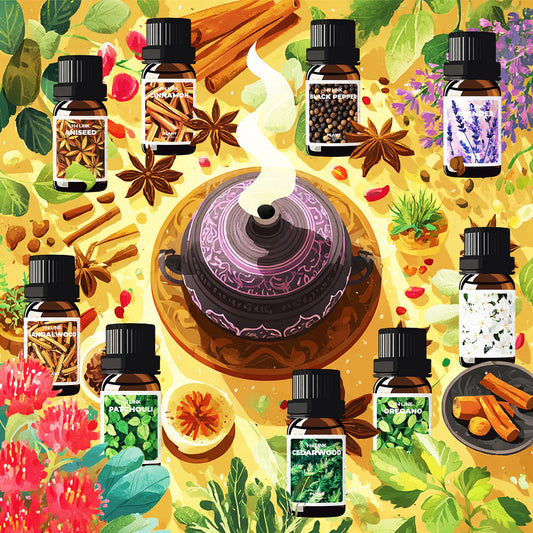 Ginger Oil 100%Pure Natural Ginger Essential Oils For Hair,Massage,Skin,Diffuser,Body Oil,Hair Growth Oil,Warm 10ml